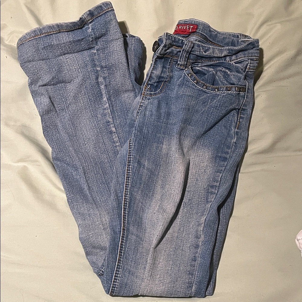 Red Rivet Women's Blue Boot Cut Jeans